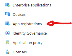 AAD app registration